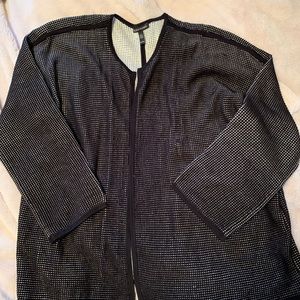 New Eileen Fisher silk/cotton cardigan